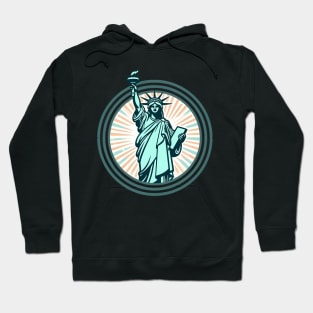 Statue of Liberty Emblem Hoodie